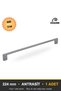Delicate Handle - Luxury Country Kitchen Cabinet Drawer Handle, Anthracite, 224 mm - 3