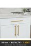 Best Mat Gold 160 mm Handle Luxury Country Kitchen Furniture Cabinet Drawer Handle - 7