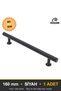 Best Black 160 mm Handle Luxury Country Kitchen Furniture Cabinet Drawer Handle - 3
