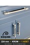 Şehzade Chrome 224 mm Handle—Luxury Country Kitchen Cabinet and Drawer Handle - 5