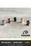 Misket Antique Yellow Button Handle Luxury Country Kitchen Furniture Cabinet Drawer Handle 22 mm Diameter - 5
