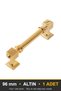 Zümra Altın 96 mm Handle—Luxury Country Kitchen Cabinet and Drawer Handle