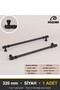 Şehzade Black 320 mm Handle—Luxury Country Kitchen Cabinet and Drawer Handle - 3