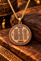 Women's and Men's 100% Pure Copper Necklace – Copper Medallion Inscribed with a Prayer from Surah Al-Waqi'ah, Religious Unisex Necklace Featuring Symbols of Blessings, Provision, and Abundance - 6