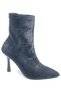 Feles stretch sock boots heeled women's boots black - 3