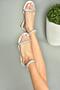S272009009 White Stone Women's Sandals - 3