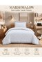 Marshmallow Ruffled Bedspread Set (Single / 180x240) Anchor Pattern, Gray