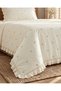 Marshmallow Ruffled Bedspread Set (Single / 180x240) PATTERN: CREAM - 6