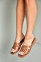 S291045603 Taba Genuine Leather Women's Slippers - 2