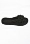 S596022704 Black Rope Stringed Straw Slippers - 6