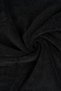 Plain Sports Towel 50x100 cm - 100% Cotton Workout Towel - Everyday Gym Towel - Ultra-Absorbent Soft Gym Towel - Black Sports Towel - 6