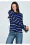 Logo Striped Long Sleeve T-Shirt Loose Fit / Relaxed Fit 1620489-85448