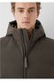 Hooded Khaki Puffer Vest Regular Fit / Normal Cut 0110619-71542 - 7