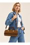 Women's Suede Fabric Luxury Design Clutch Bag with Adjustable Straps and Zipper DIMENSIONS: 29 X 13 X 8 CM - 6