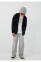 Black Hooded Zippered Sweatshirt 6S10217-900