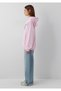 Logo Printed Hooded Pink Sweatshirt 1600361-86959 - 5