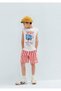 Striped Orange Shorts 6410032-91484