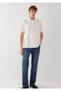 Ecru Polo T-Shirt with Pockets Regular Fit / Normal Cut 0613465-70057 - 2