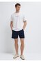 Black Printed White T-Shirt Loose Fit / Comfortable Cut 0613365-620 - 3