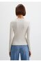 Ecru Cardigan Fitted / Bodycon Fit 1710864-80194 - 5