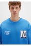 M Logo Embroidery Detailed Sweatshirt 0S10492-81330 - 5