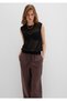 Black Sleeveless Knitwear 1710661-900 - 4