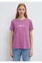 Printed Purple T-Shirt Regular Fit 1612241 -70987 - 3