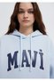 Logo Printed Hooded Sweatshirt 1600361-70717 - 6