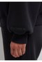 Bisiklet Yaka Siyah Basic Sweatshirt 1610198-900 - 8