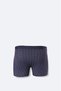 Men's Navy Blue Seamless Breathable Bi-Stretch Soft Touch Regular Fit Boxer A62Y9519 - 2