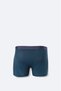 Men's Navy Blue Seamless Breathable Bi-Stretch Soft Touch Regular Fit Boxer A62Y9520 - 2