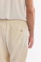 Men's Ecru Elastic Waist Breathable Modal Blend Soft Touch Relaxed Fit Jogger Pants A61Y3031 - 5