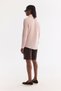 Men's Dark Pink Button-Down Collar 100% Linen Comfort Fit Shirt B002191 - 9