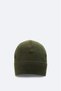 Men's Khaki Fleece Basic Neck Collar Beanie and Gloves Set B 009250 - 3