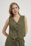 Gabardine Vest and Pants Set - 4
