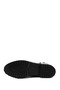 Women's Black Zippered Rubber Sole Genuine Leather Boots - 7