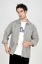 جاكيت رجالي رمادي اللون مقاس عادي 251 LCM 231001 ANDER GRAY - 5