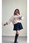 Oversized Hooded Sweatshirt with Striped Detail on the Sleeves - 2