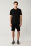 Men's Black Printed Crew Neck Soft Touch Regular Fit T-Shirt A41Y1328 - 6