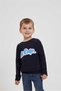 Frank Boys' 100% Cotton Sweatshirt, Navy Blue - 3