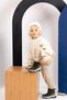 Plush Fur Inside Boys' Boots Khaki - 4