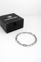 316L Steel Drip Silver Chain Men's Bracelet - 2