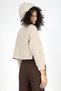 Heaven women's hooded sweatshirt, beige. - 4