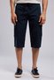 JOAN Men's Regular Fit Long Woven Cargo Shorts, Navy Blue - 2