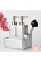 Iris Two-Fluid Sponge Holder Silver - 2