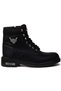 Unisex Winter Long Durable Rubber Sole Boots Outdoor Boots Black - 2