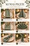Placemat, Duck Linen Napkins, Green, Pack of 6 - 2