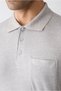 Regular Fit Patterned Embroidered Pocket Buttoned Polo Collar T-Shirt - 3