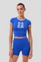 SoftHold™ Biyeli Crop Tişört