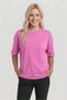 Women's Oversize Crew Neck T-Shirt Combed Cotton Fabric - 2